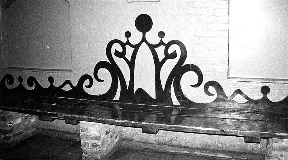 bench back by frances plowden