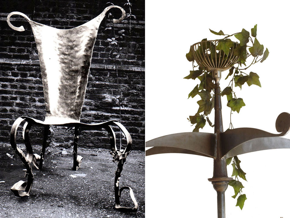 chair and lampp by frances plowden