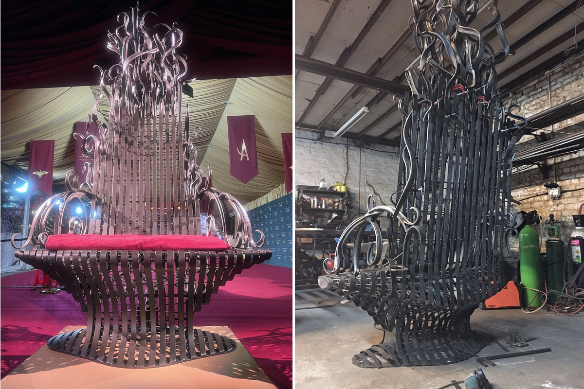 throne by frances plowden